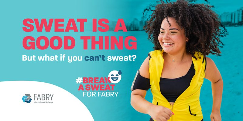 Sweat is a good thing, but what if you can't sweat?