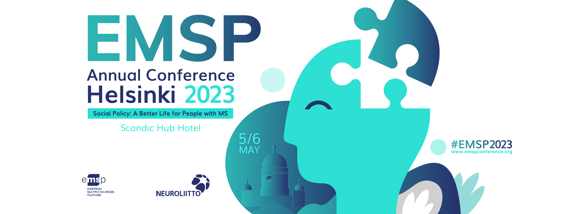 EMSP Annual Conference Helsinki 2023. Social Policy: A better Life for people with MS. Scandic Hub Hotel, Helsinki.
